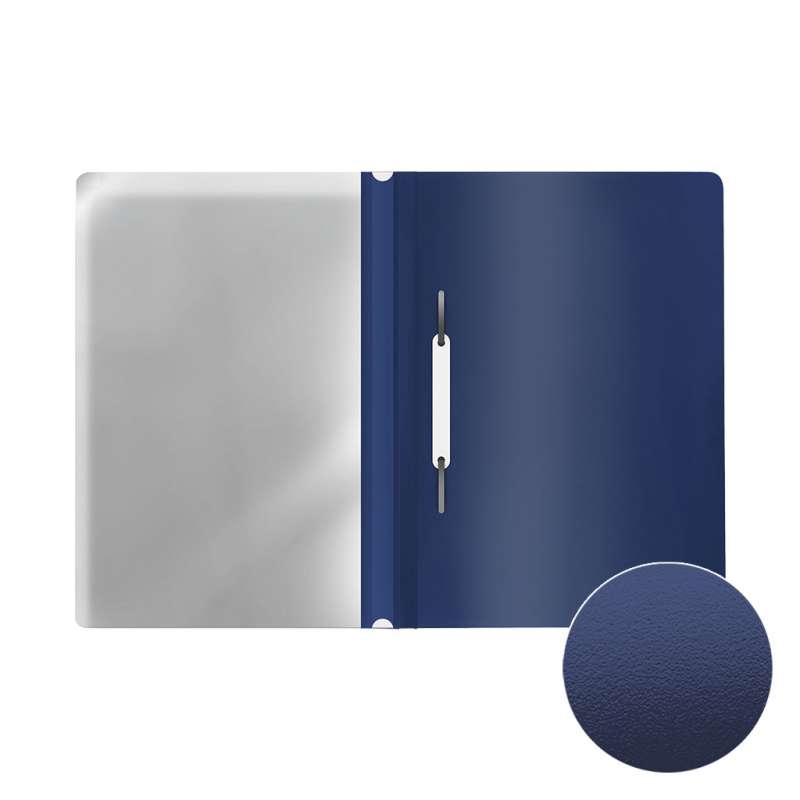 Ordner-Rapidhefter aus Kunststoff ErichKrause Fizzy Classic, A4, blau