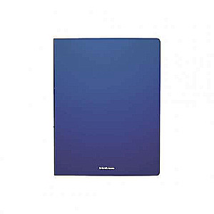 Plastic 2-ring folder ErichKrause Matt Classic, 24mm, A4, blue