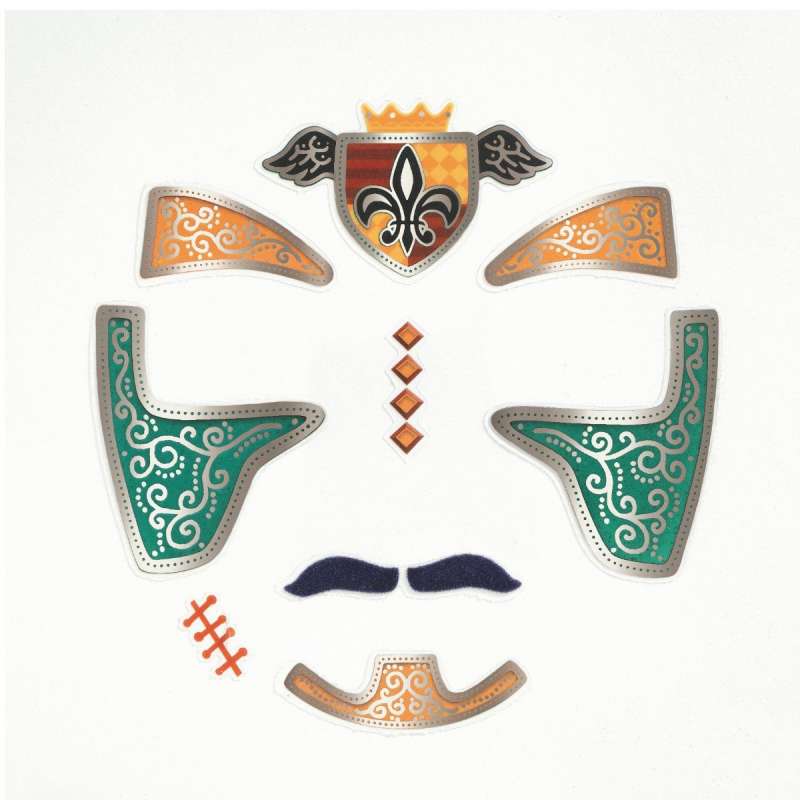 Face Stickers - Knights