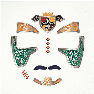 Face Stickers - Knights