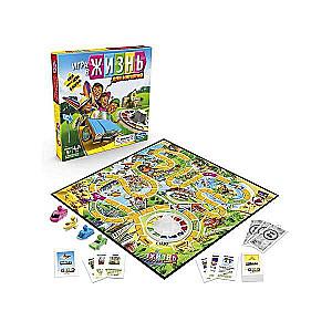 Brettspiel - Spiel des Lebens. Junior