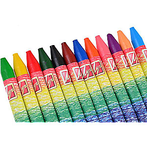 Wax Crayons Fantasy. 12 colors