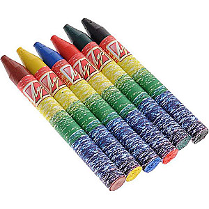 Wax Crayons Fantasy 6 colors