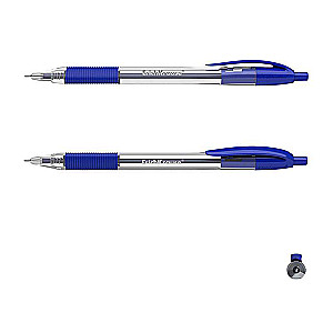 Automatic Ballpoint Pen ErichKrause U-209 Classic Matic&Grip 1.0, Ultra Glide Technology, ink color blue