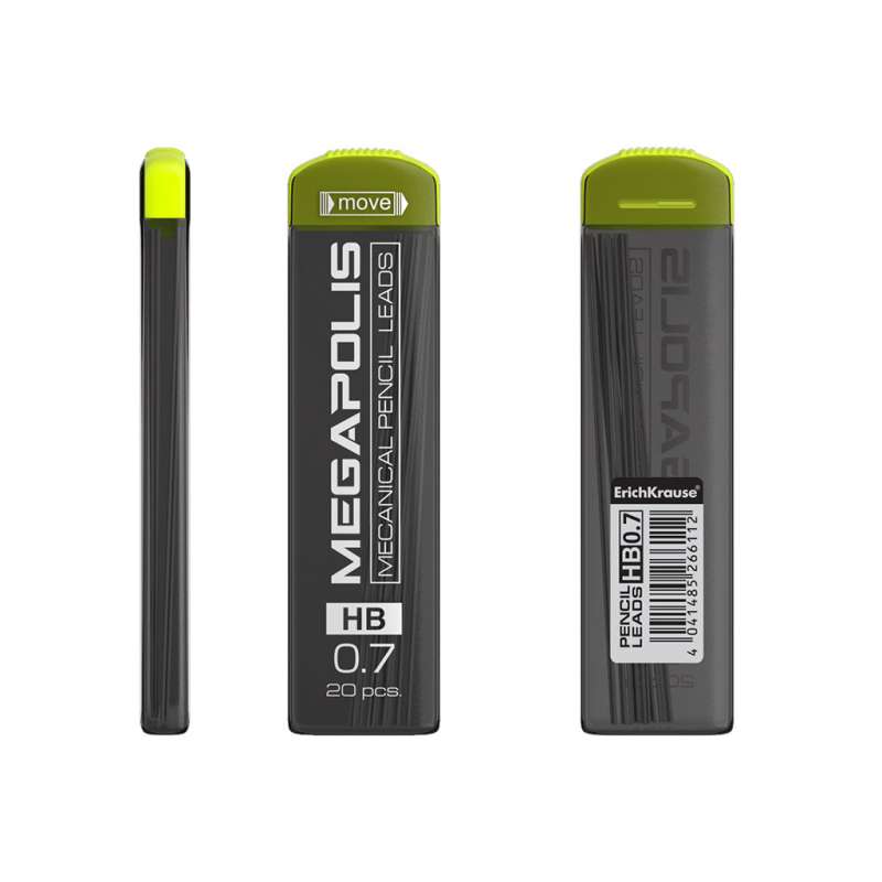 ErichKrause MEGAPOLIS Concept Bleistiftminen für mechanische Bleistifte 0,7 mm
