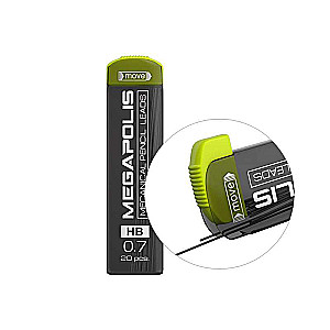 ErichKrause MEGAPOLIS Concept Bleistiftminen für mechanische Bleistifte 0,7 mm