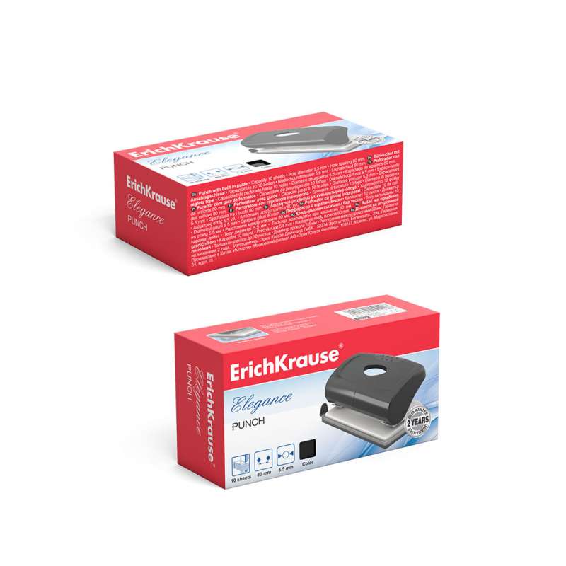 Perforatorius ErichKrause®Elegance iki 10 lapų, asortimentas