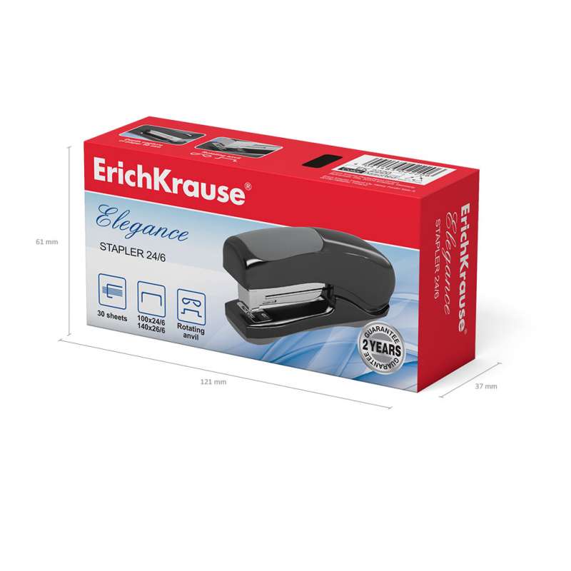 Spaustuvas №24/6 ErichKrause Elegance Up-right iki 30 lapų, asorti