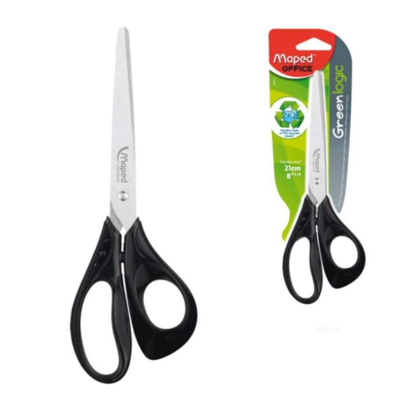 MAPED Essentials Green Scissors 21cm