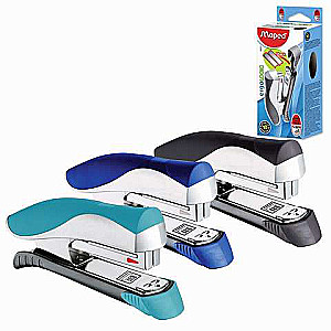 MAPED Ergologic Half Strip No. 24 assorted stapler