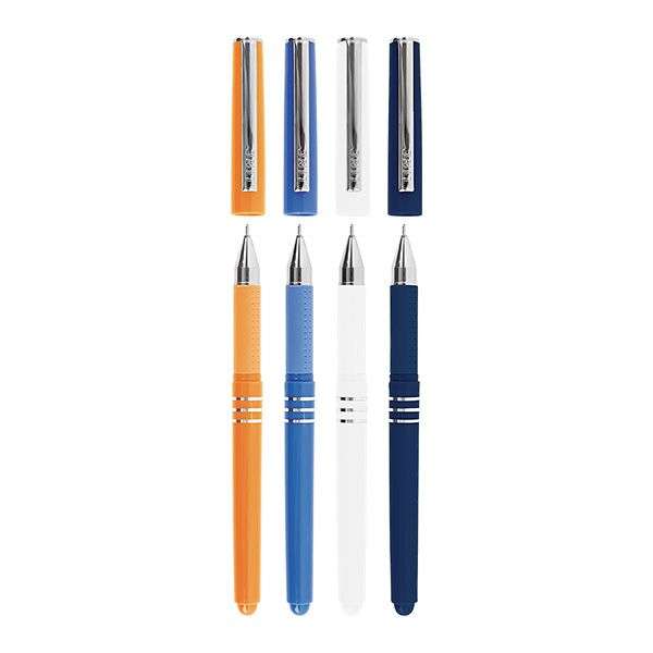 Długopis - Linc AXO/0.5 mm/ niebieski wkład/czarny /biały