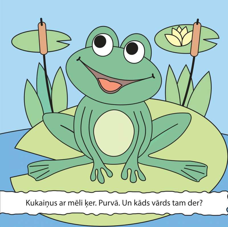 Aš nuspalvinsiu su vandeniu. Upė