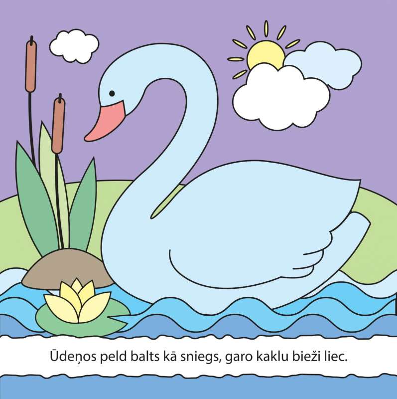 Aš nuspalvinsiu su vandeniu. Upė