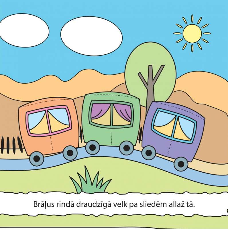 Dažau su vandeniu. Kelyje