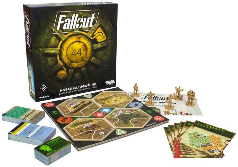 Настольная игра - Fallout. Новая Калифорния (дополнение)
