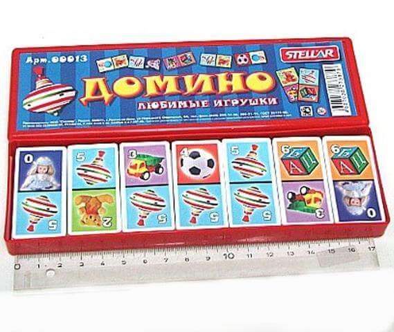 Domino-Iemīļotās rotaļlietas