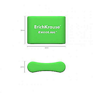 Radiergummi ErichKrause ErgoLine Pillow, in verschiedenen Farben
