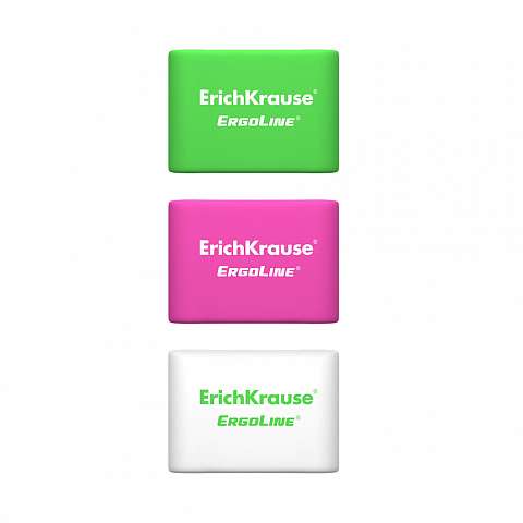 Radiergummi ErichKrause ErgoLine Pillow, in verschiedenen Farben