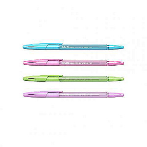 Kugelschreiber ErichKrause R-301 Spring Stick&Grip 0.7, Tinte blau