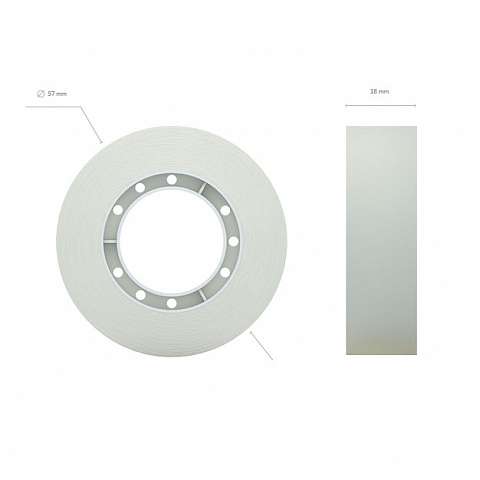 Tape adhesive 18mm x 33m stationery Erich Krause Clear transparent