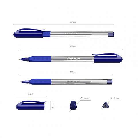Ручка шариковая - Ultra Glide Technology, фиолетовая