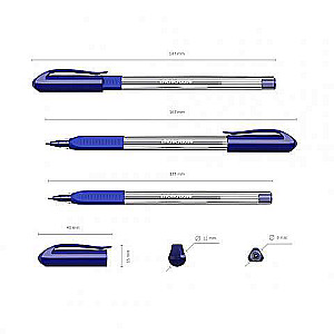 Ручка шариковая - Ultra Glide Technology, фиолетовая
