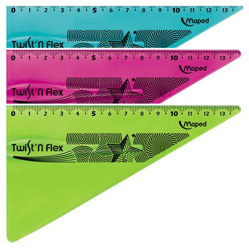 MAPED Twist'n Flex Triangle 60°-15cm
