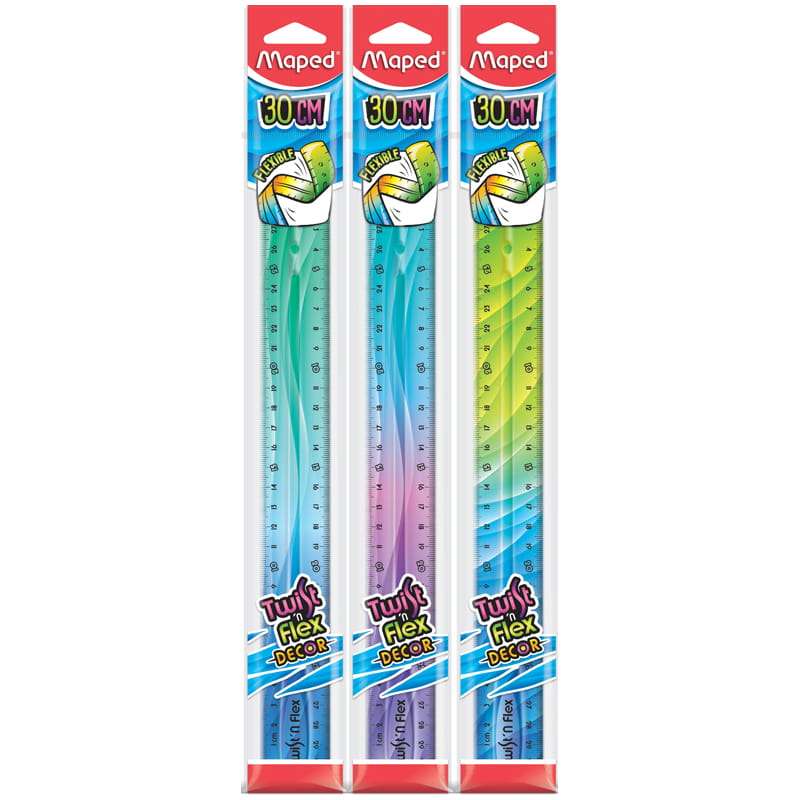 MAPED Twist'n Flex Decor Ruler 30cm