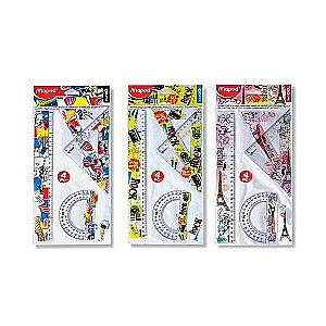 MAPED Tatoo linijų rinkinys (4 dalys)