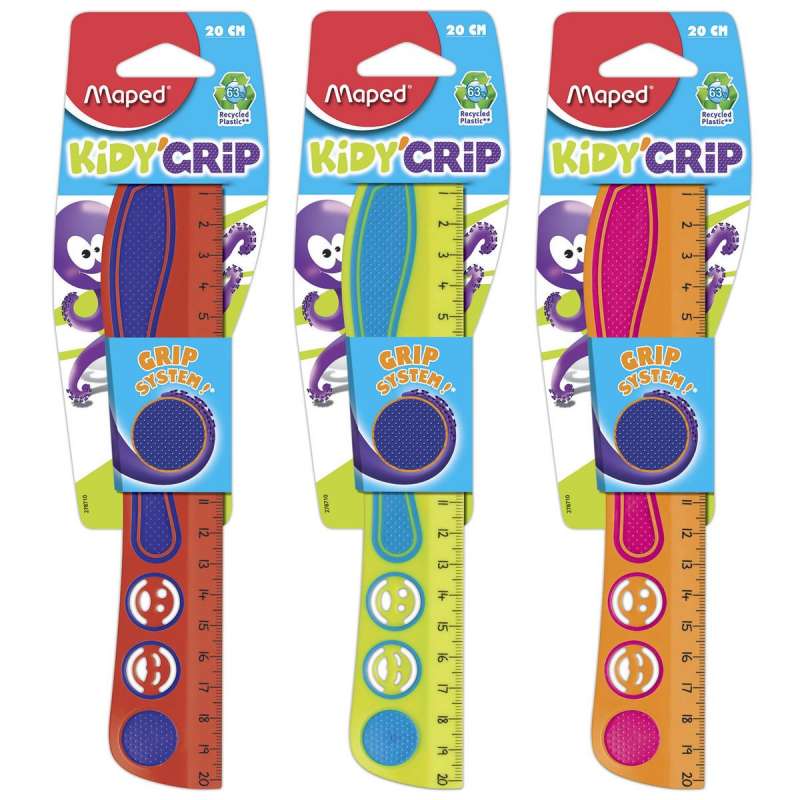 MAPED Kidy'Grip lineāls 20 cm