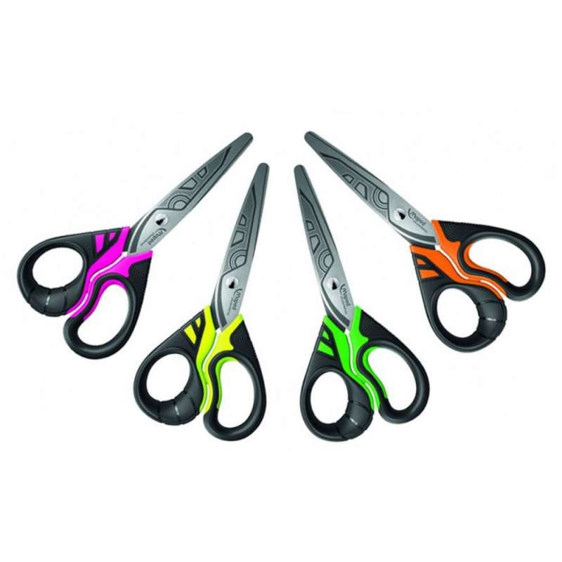 Žirklės MAPED Sensoft Fluo 13 cm