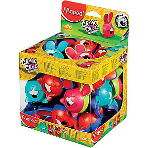 MAPED Croc Croc Innovation Sharpener, Assorted