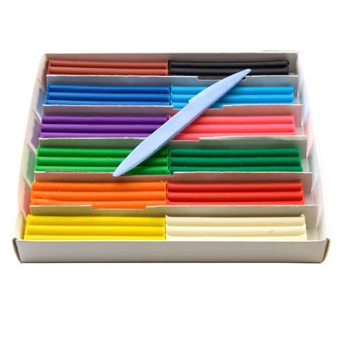 Plasticine LUCH KROHA 12 colors