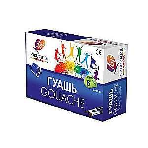 Gouache Klassik 6 Farben