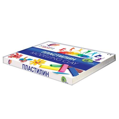 Plasticine LUTCH 18 colors