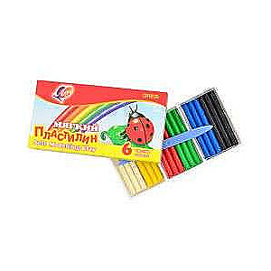 Soft Plasticine Kroha 6 Colors