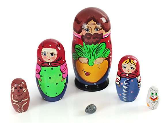 Matrioszka Repka, 6 lalek