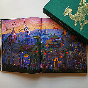 Joanne Rowling: Harry Potter und der Feuerkelch. Deluxe illustrierte Schuber-Ausgabe