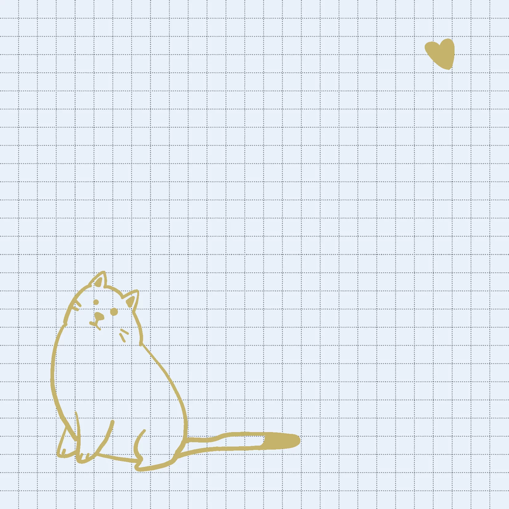 Notebook with Cats. Warm Cats Fulfill Dreams (blue)