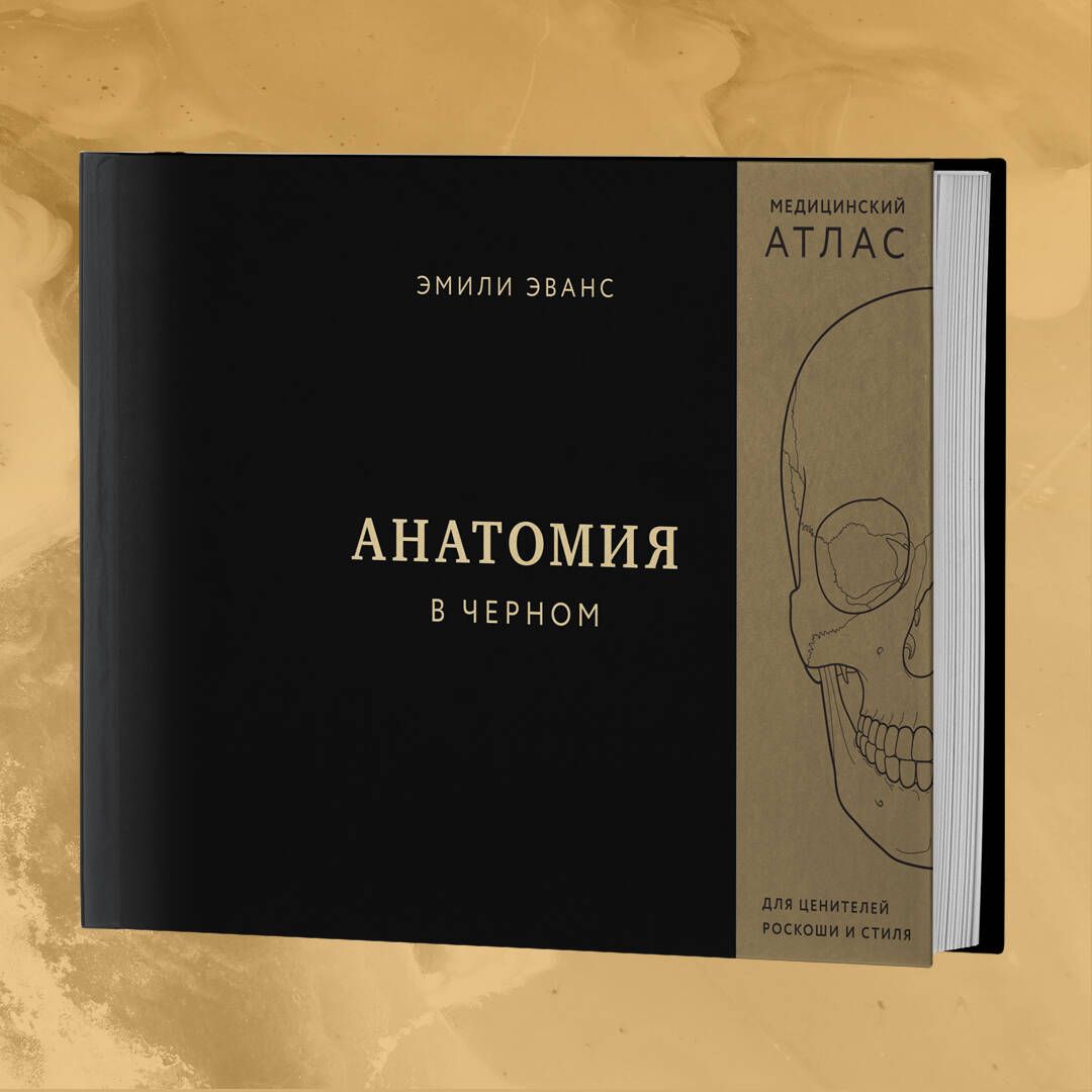 Anatomie in Schwarz. Medizinischer Atlas für Liebhaber von Luxus und Stil
