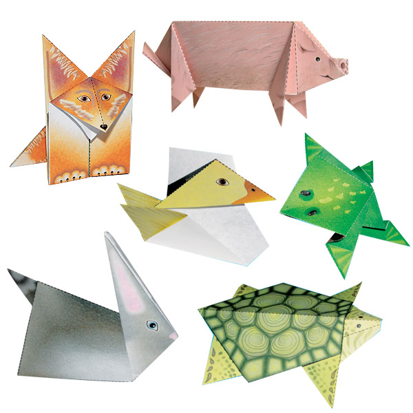 Radošais komplekts origami figūriņas Mans pirmais origami. 2. pakāpe