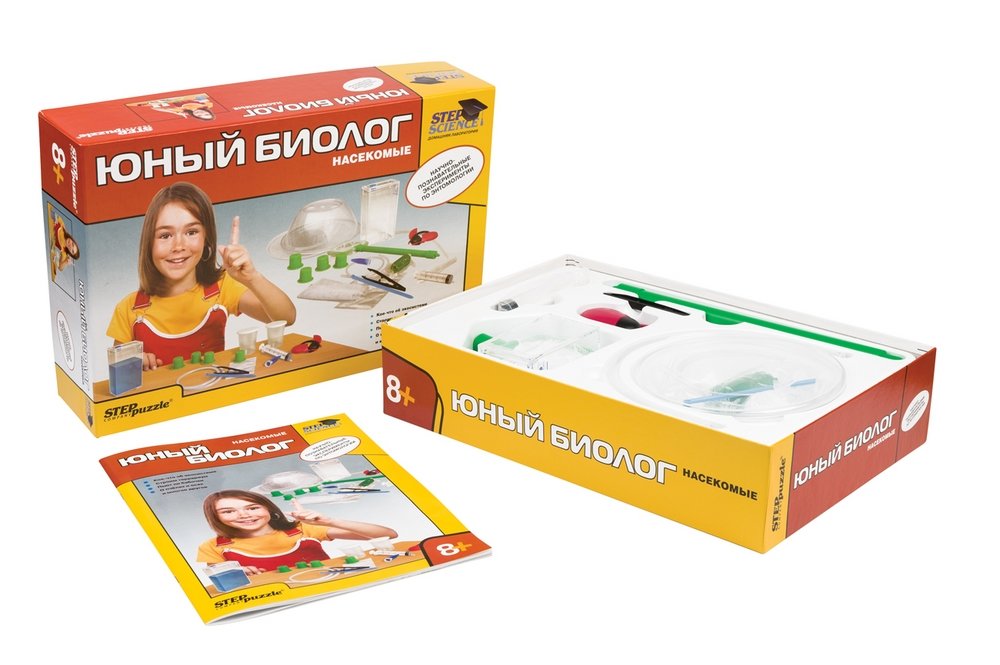 Домашняя лаборатория "Юный биолог. Насекомые"