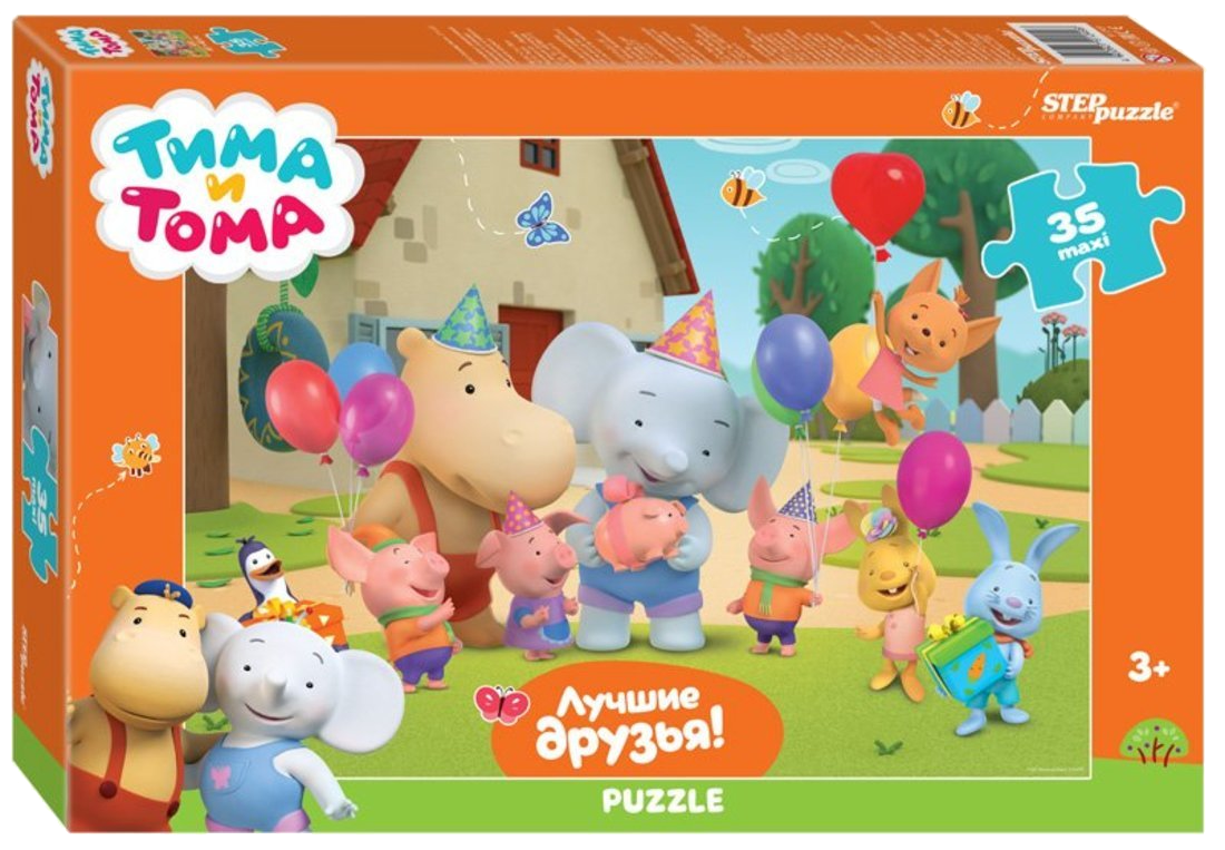 Mozaika puzzle 35 MAXI Tima i Toma