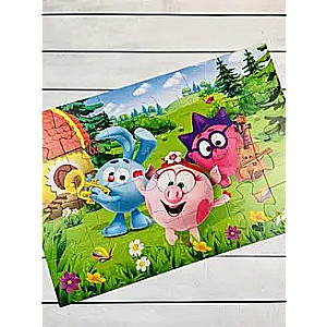 Mozaika puzzle maxi 24 Smerfy