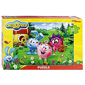 Mozaika puzzle maxi 24 Smerfy