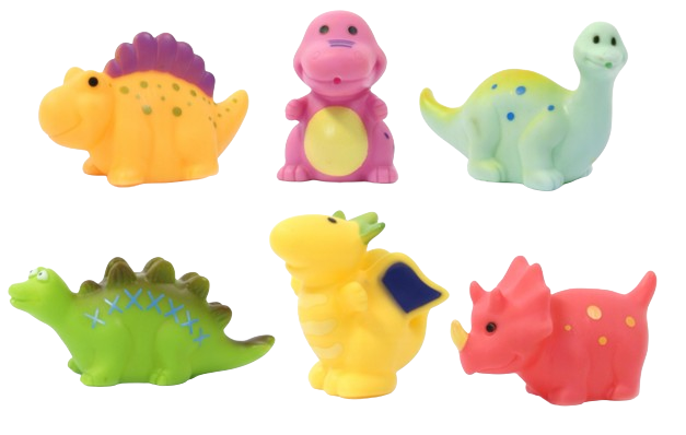 Bath Toy Dinozaurs, mix