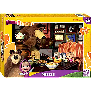 Mozaika puzzle 260 Masha i Niedźwiedź