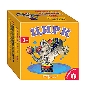 Zestaw rozwijający Cyrk (Książka+gra)