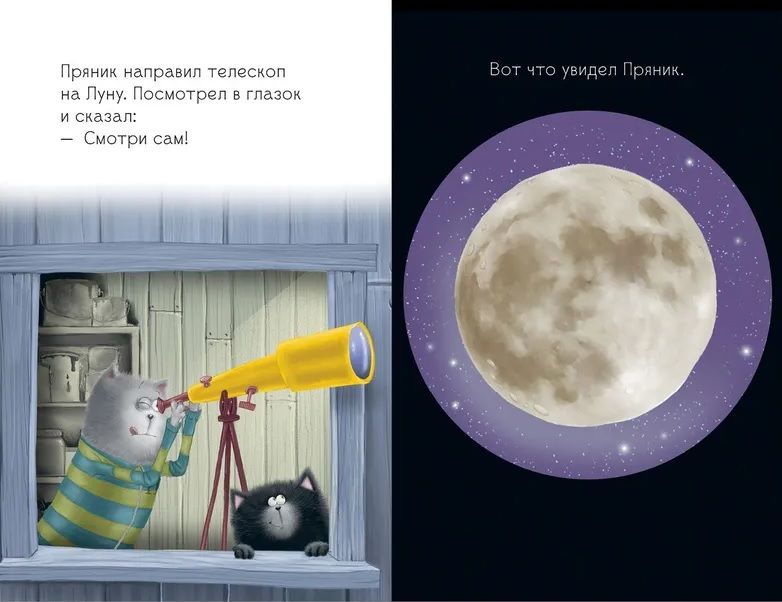 Kitten Shmyak and the Moon Cat