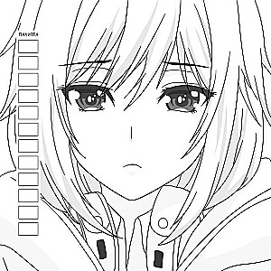 Manga Creative krāsojamā grāmata (rozā)